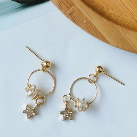 💙Spring with Star Sterling Silver Posts - Picture 8 of 10